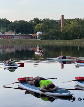 Sunset SUP Yoga
