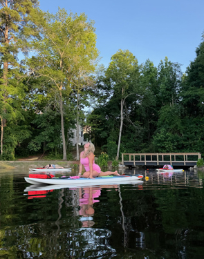 Sunset SUP Yoga